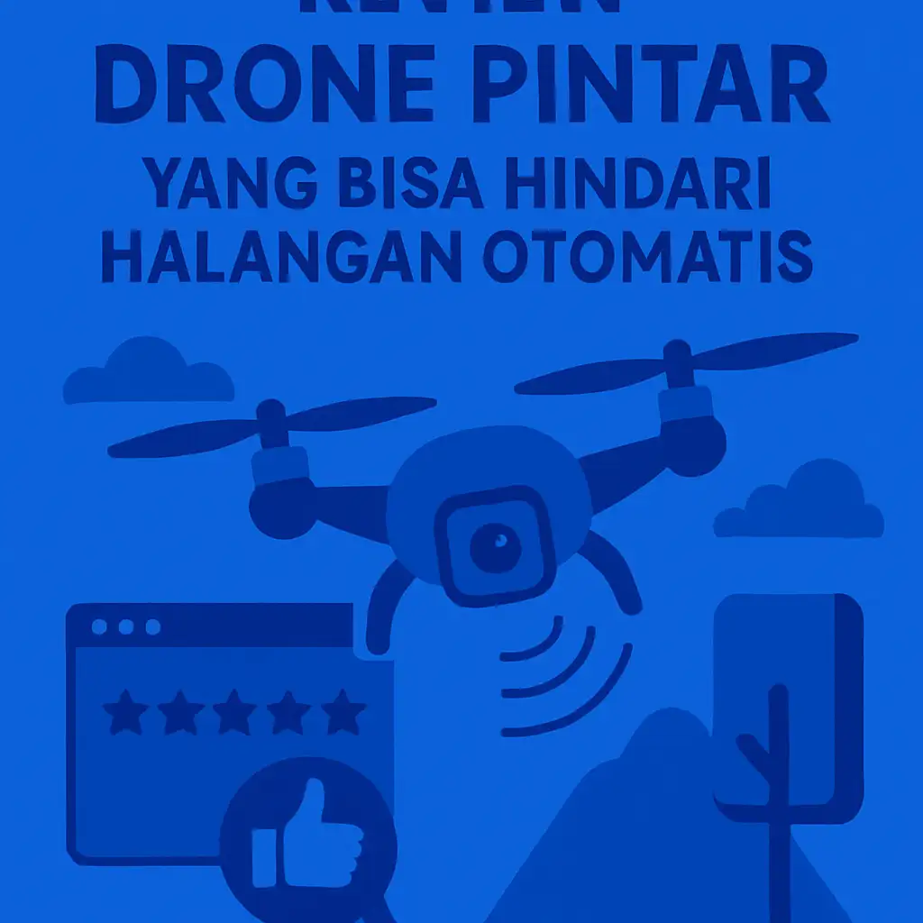 Review Drone Pintar yang Bisa Hindari Halangan Otomatis